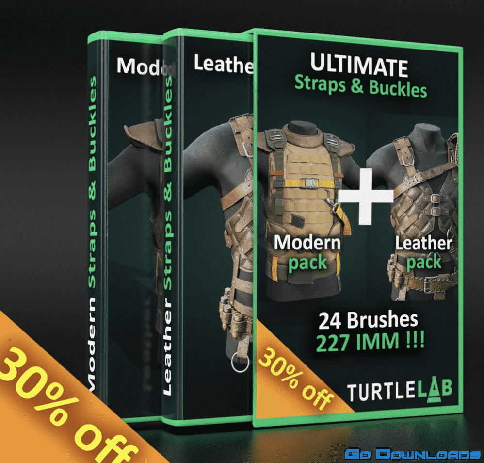 ArtStation – ULTIMATE Strap & Buckles Free Download