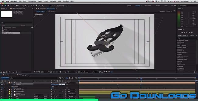 Skillshare Adobe After Effects CC 3D Logo Animation with Motion Graphics Free Download