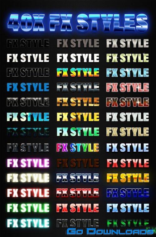 Smart Fx Style Text Effect Bundle 400839719 Free Download