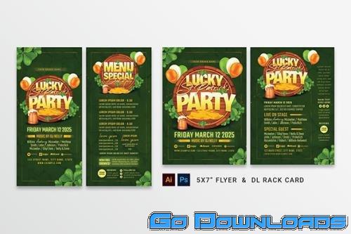 St Patrick Day Party Flyer Free Download