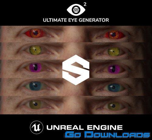 Ultimate Eye Generator 2 (.sbsar + UE4) Free Download