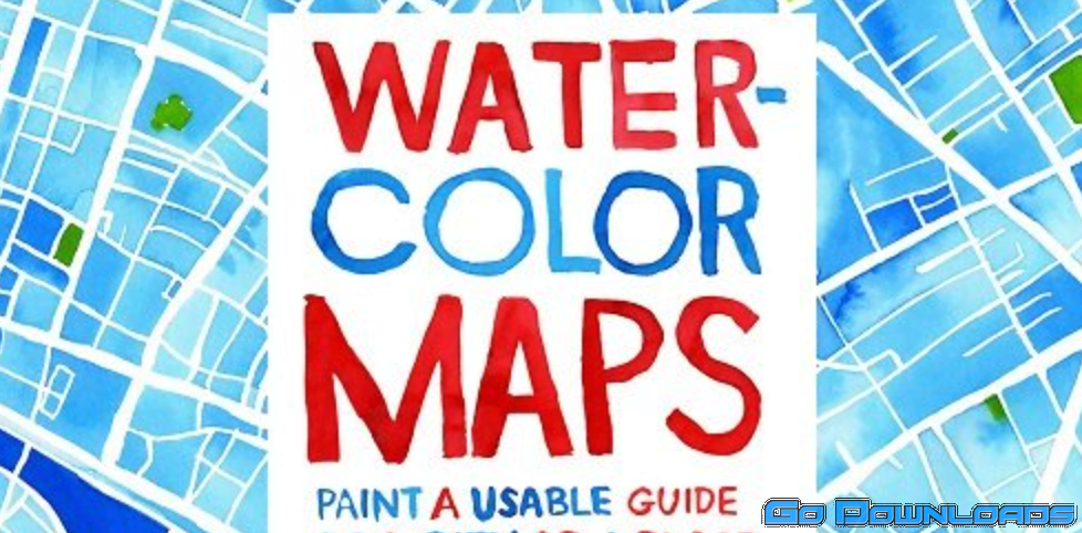 WATERCOLOR mapmaking: Paint a usable GUIDE of a city or place!