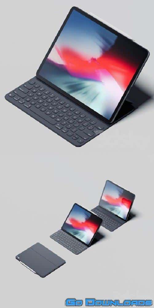 iPad Pro 12 9 (2018) + Smart keyboard + Apple pencil Free Download