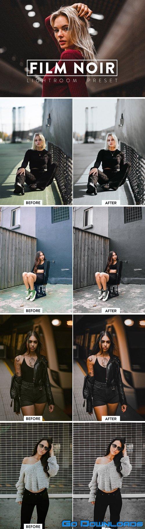 10 Film Noir Lightroom Presets Free Download