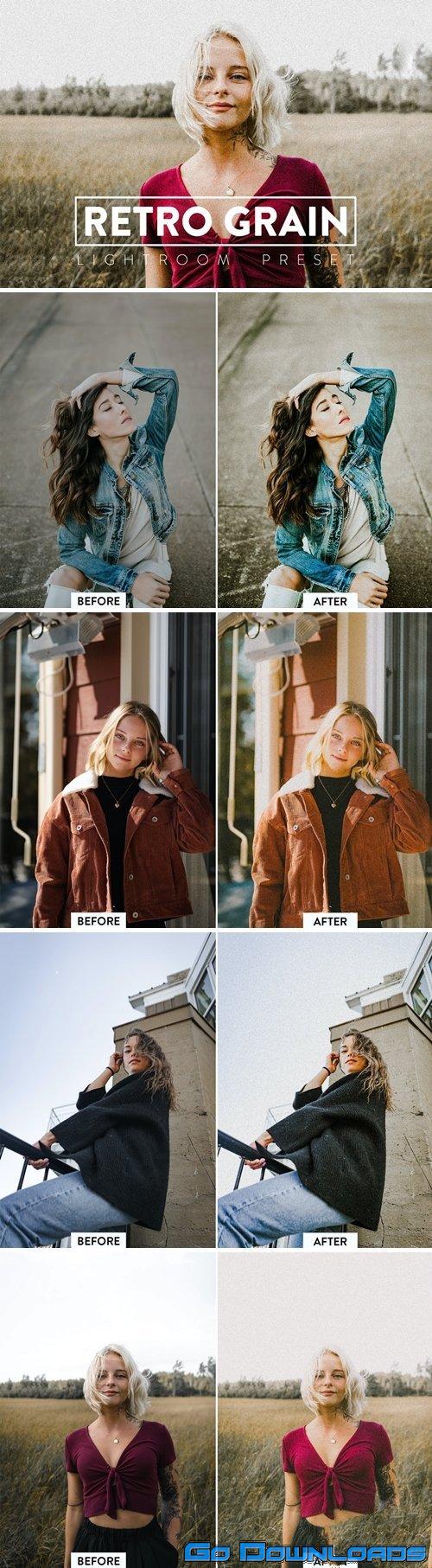 10 Retro Grain Lightroom Preset Free Download