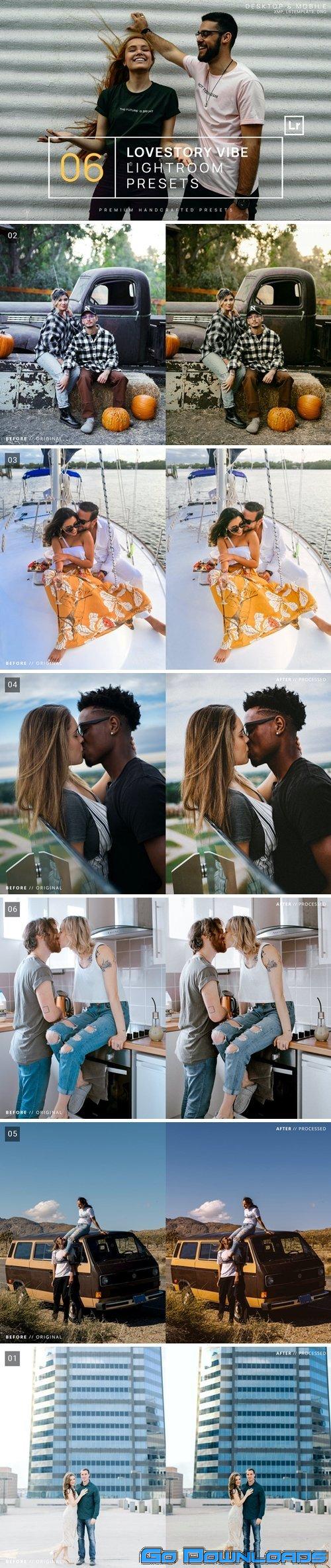 6 Lovestory Vibe Lightroom Presets + Mobile Free Download