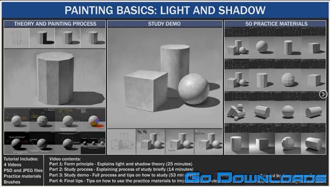 Artstion PAINTING BASICS: LIGHT AND SHADOW Free Download