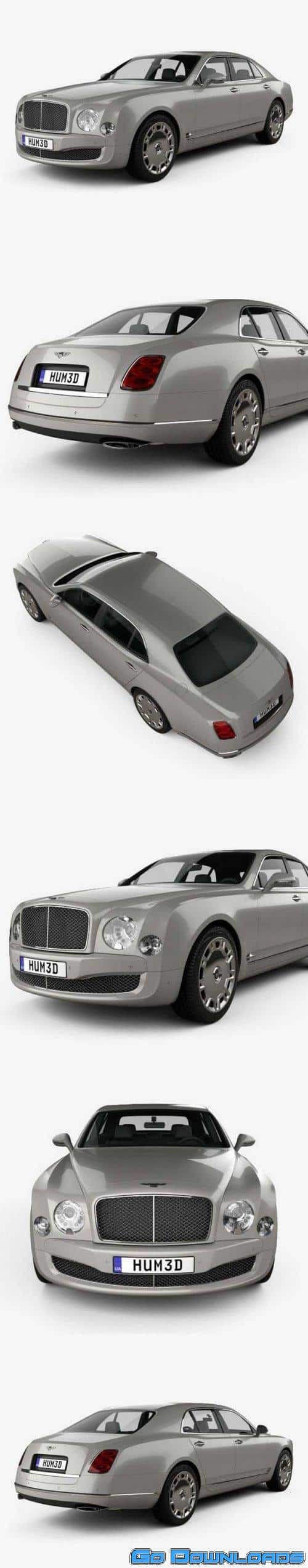 Bentley Mulsanne 2011 3D model Free Download