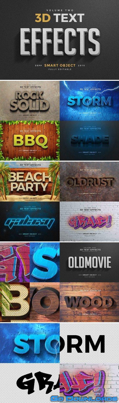 CM 3D Text Effects Vol.2 261785 Free Download