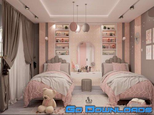 Children Bedroom 17 Free Download