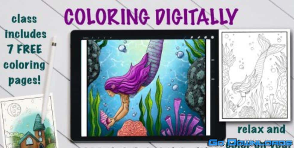 Coloring Digitally In Procreate – A Modern Hobby