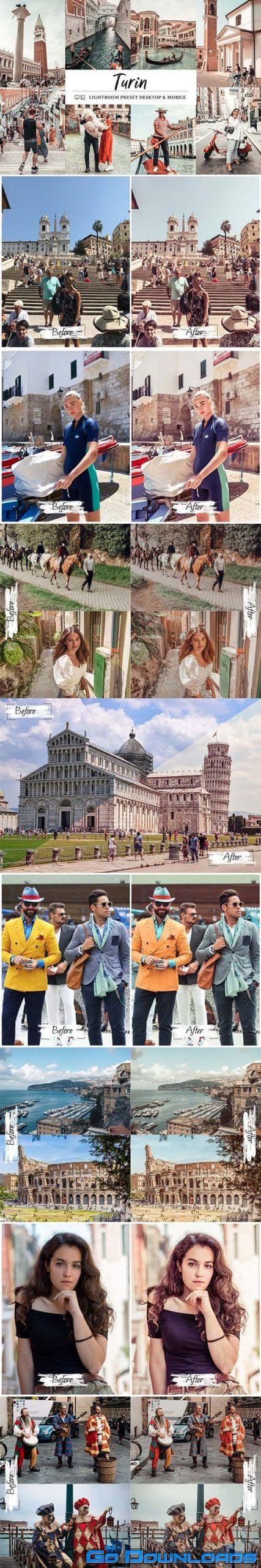 CreativeMarket 08 Turin Mobile & Lightroom Presets 5980387 Free Download