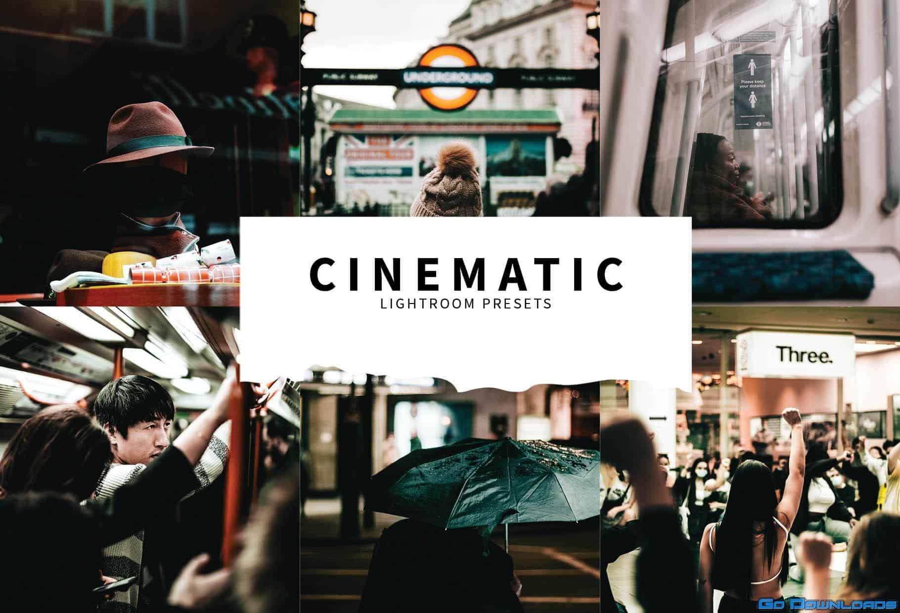 CreativeMarket 10 Cinematic Lightroom Presets 5787589 Free Download