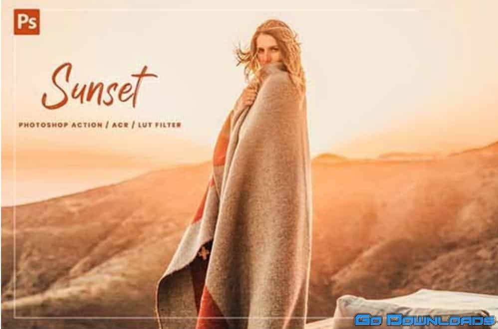 CreativeMarket 10 Sunset Ps Action ACR LUT Filter 5890168 Free Download