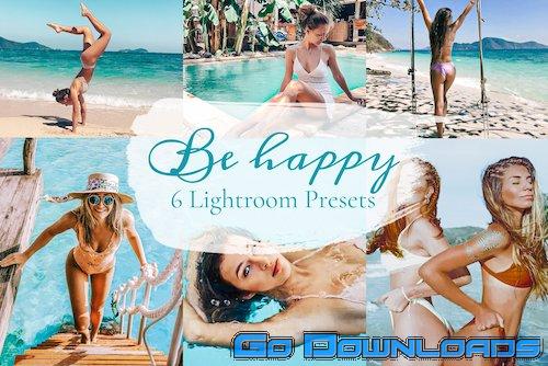 CreativeMarket Be Happy Lightroom Preset Pack 5894281 Free Download