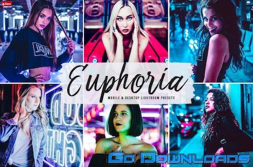 CreativeMarket Euphoria Pro Lightroom Presets 5960072 Free Download