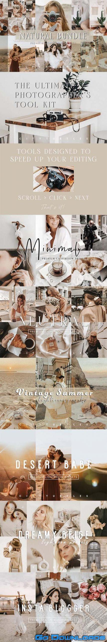 CreativeMarket NATURAL BUNDLE LIGHTROOM PRESETS 5908165 Free Download