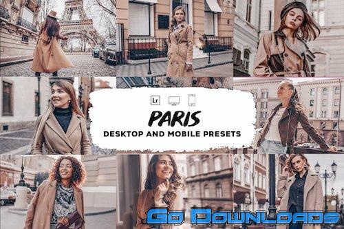 CreativeMarket Paris Lightroom Presets 5953568 Free Download