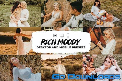 CreativeMarket Rich Moody Lightroom Presets 5953836 Free Download