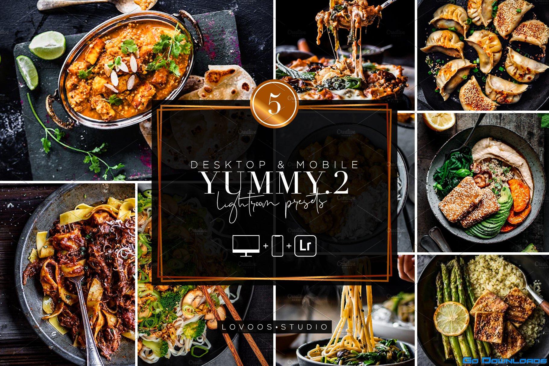 CreativeMarket YUMMY VOL.2 Lightroom Presets 5822688 Free Download