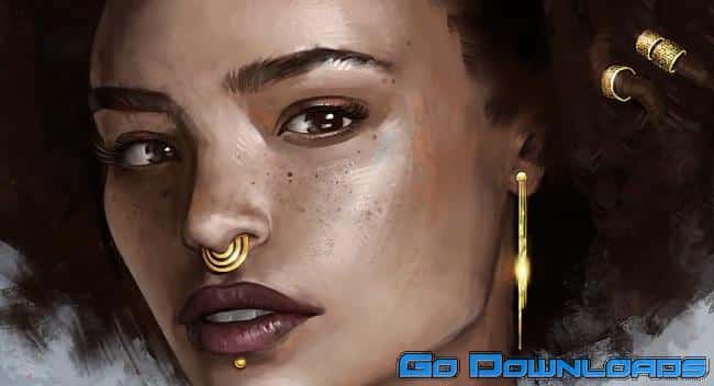 Digital Painting Academy Incredible details Painting Beautiful Skin & Eye Details Free Download