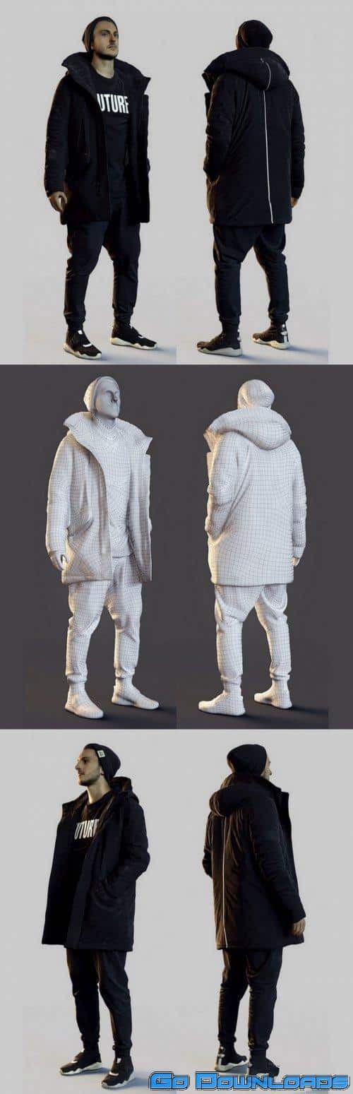 Erik 3D Scanned model Free Download