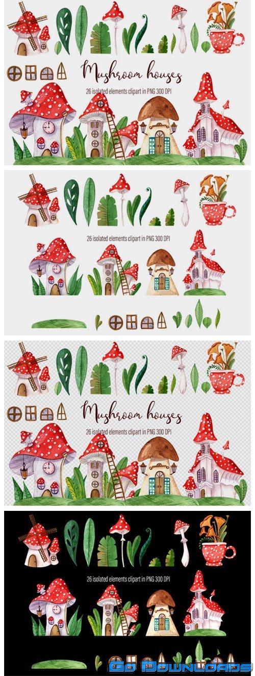 Fairy Houses Small Mushroom Houses 8762095 Free Download