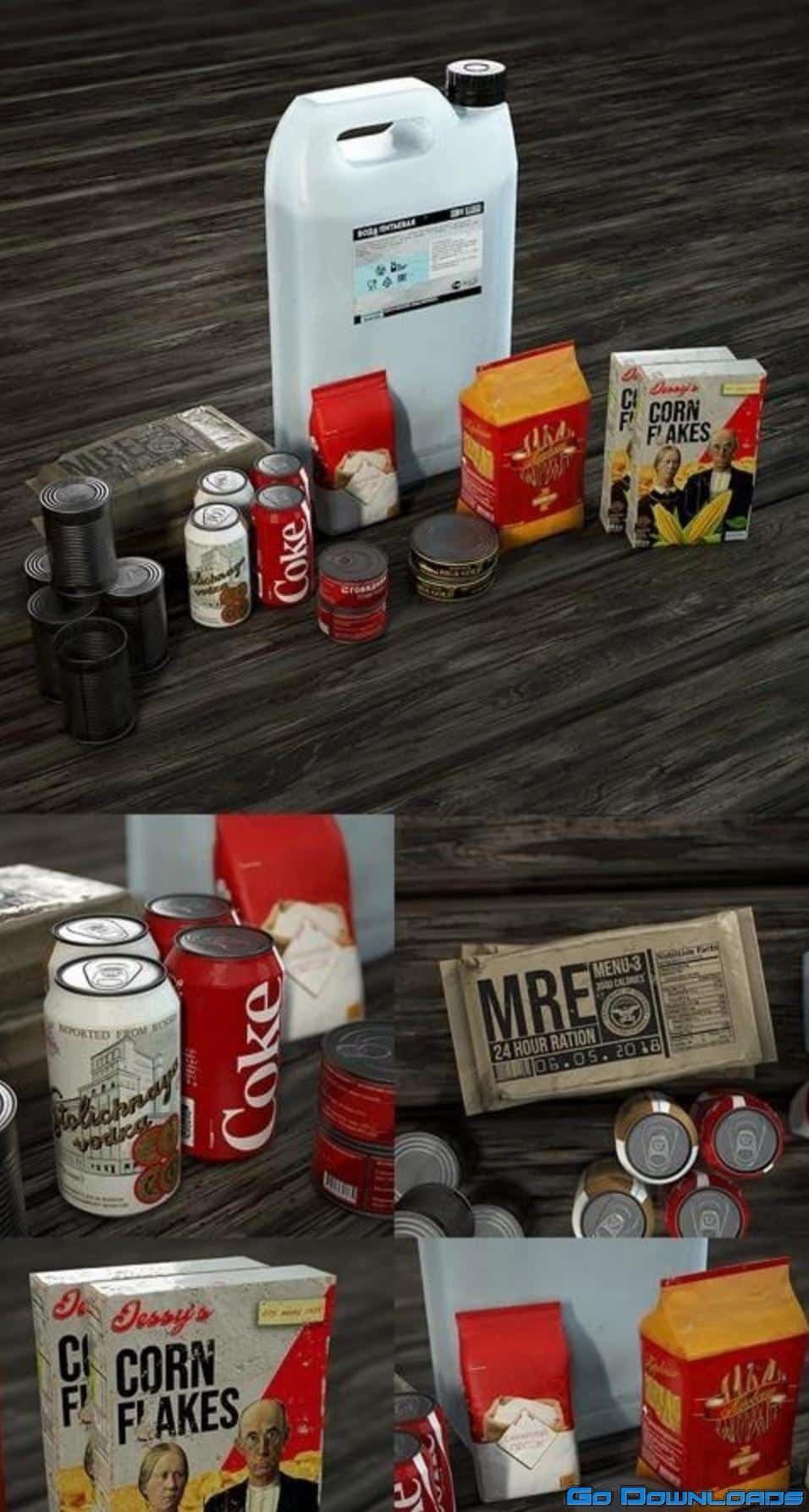 Food Supplies Pack Free Download