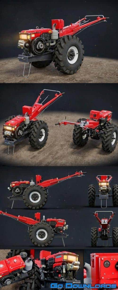 Garden Tractor Gameready Free Download