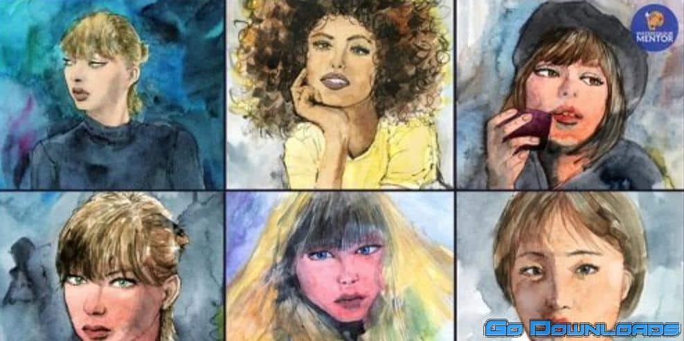 How to Paint Watercolor Portraits Free Download