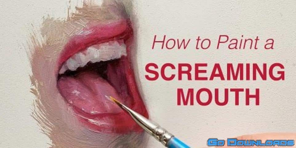 How to Paint a Screaming Mouth Free Download