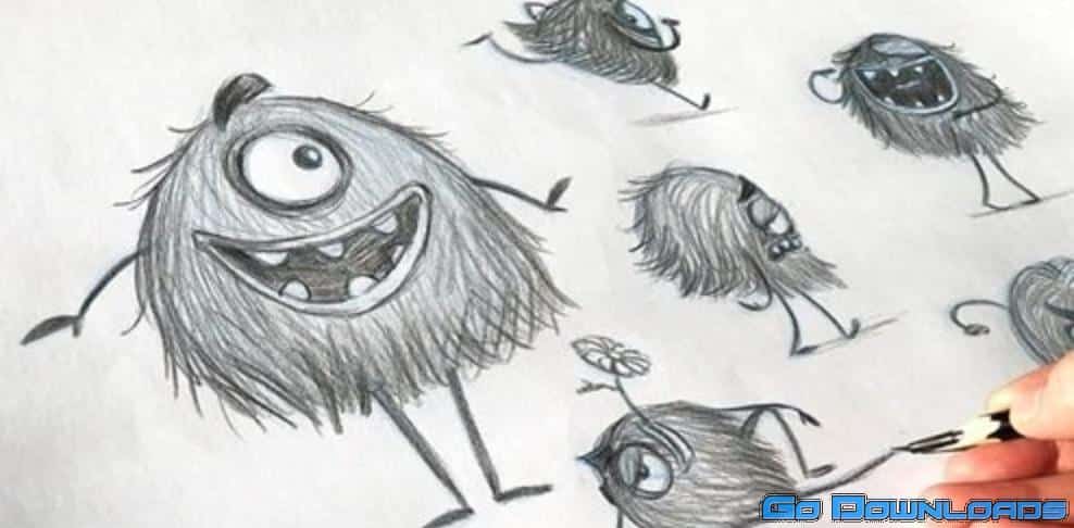 How to Start Drawing by Drawing Cartoon Monsters