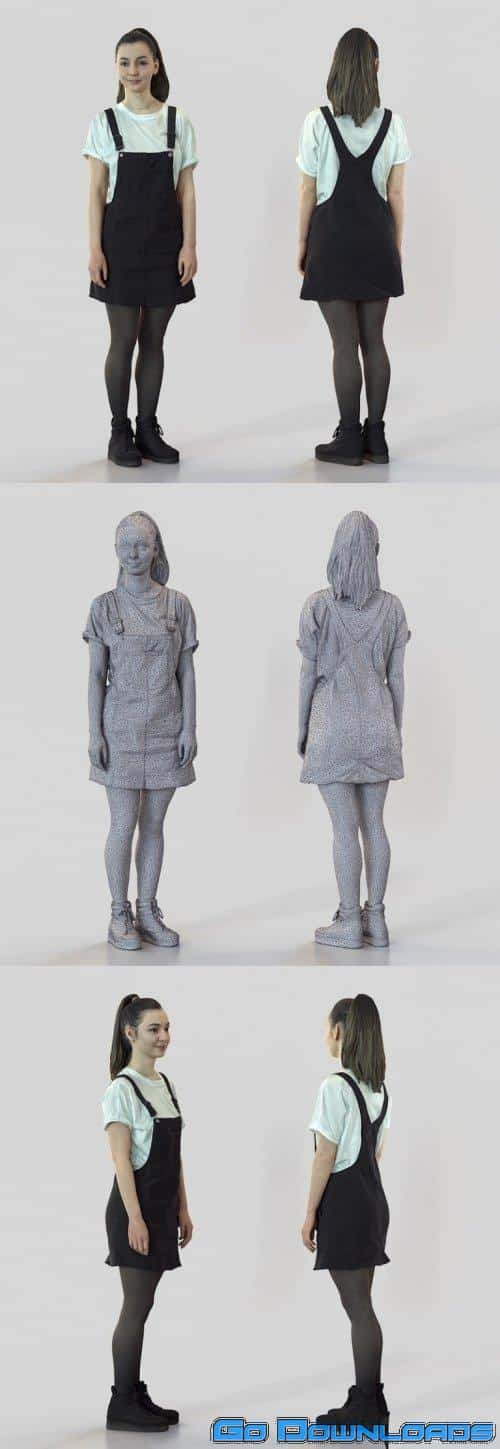 Linda 3D Scanned model Free Download