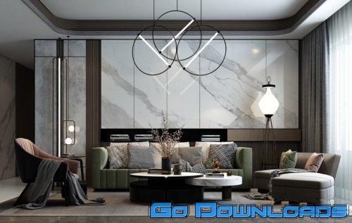 Livingroom 03 By Huy Hieu Lee Free Download