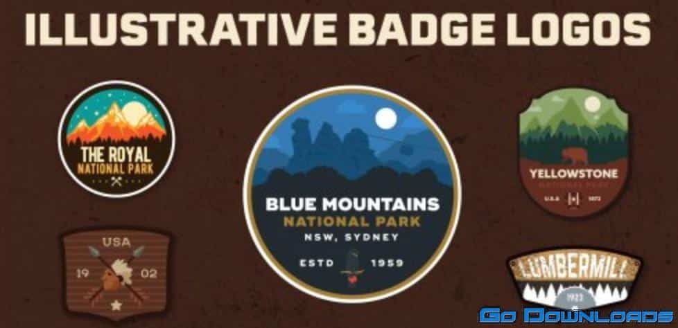 Logo Design: Illustrative Retro Badges