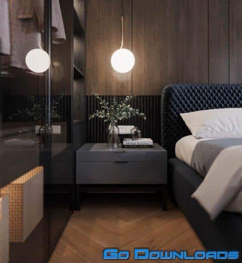 Modern Style Bedroom 627 Free Download