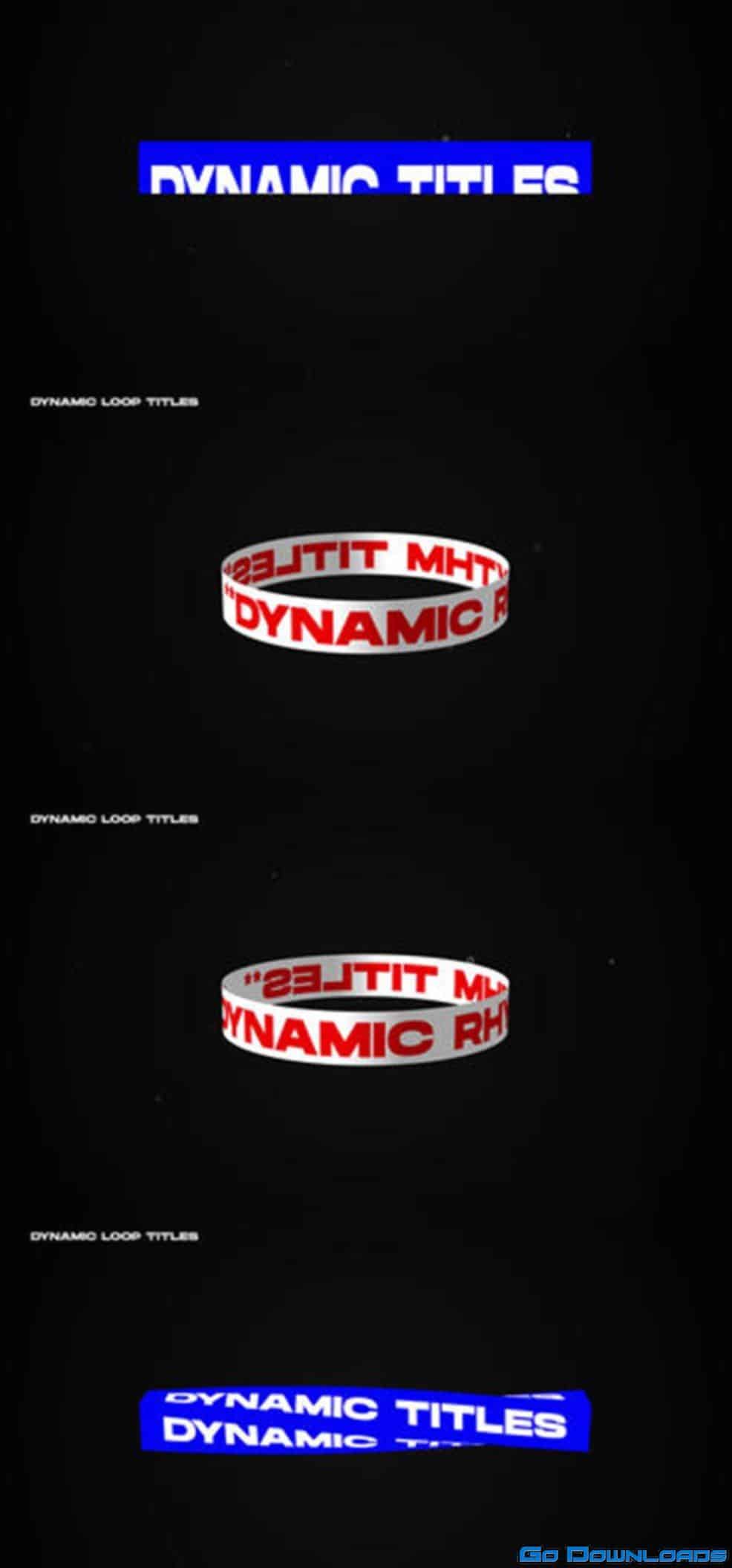 Motionelements Dynamic Loop Titles 16252898 Free Download