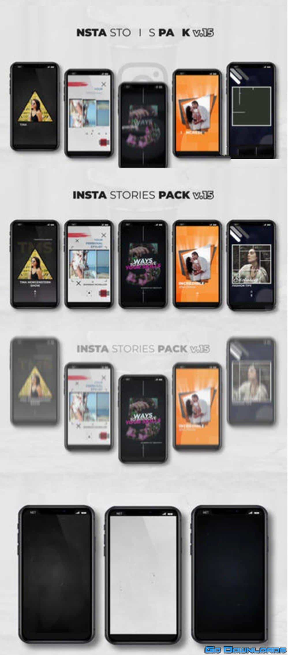 Motionelements Insta Stories Pack V15 16255936 Free Download