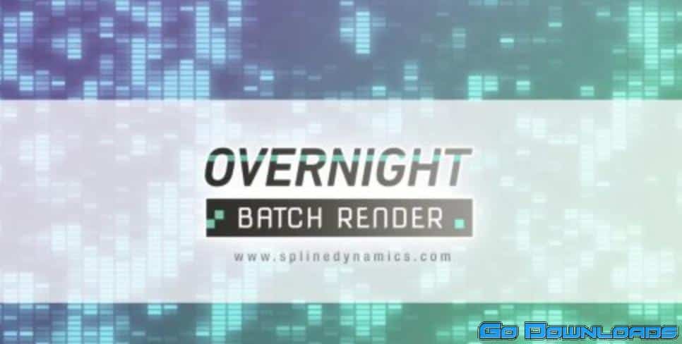 Overnight Batch Render v1.12 for 3ds Max Free Download