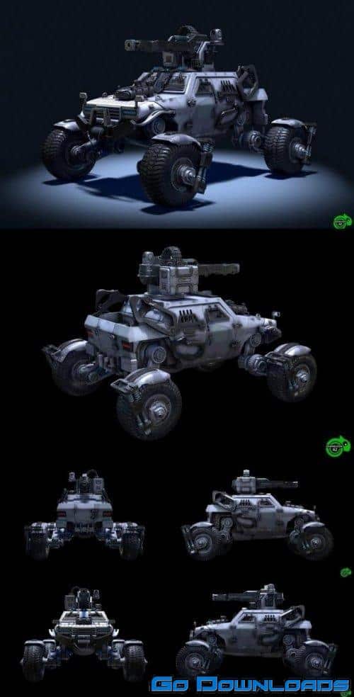 Sci-Fi Military Buggy Free Download