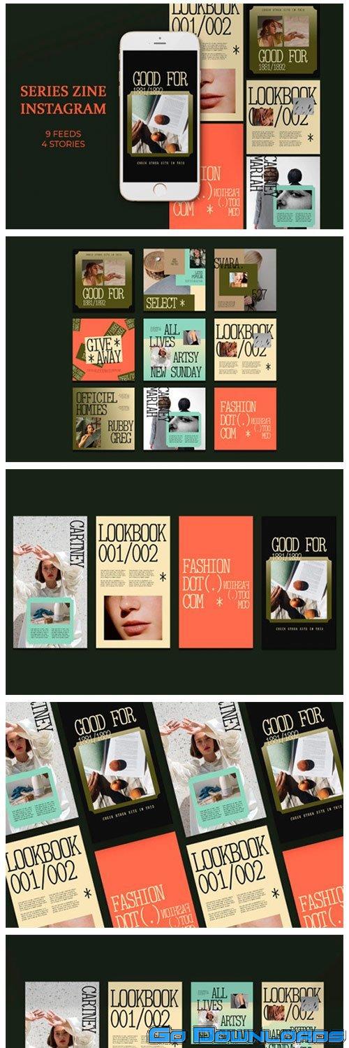 Series Zine Instagram Templates 8174723 Free Download