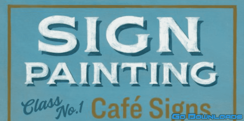 Sign Painting: Cafe Signs. Create an authentic hand-painted wood sign.