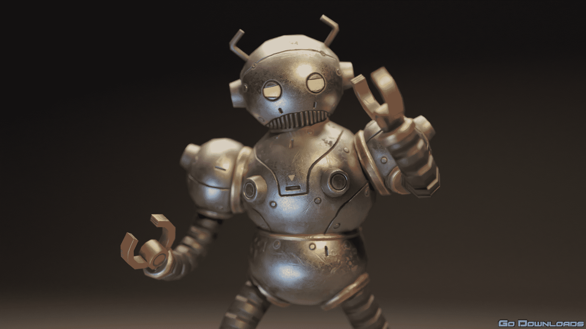 Skillshare Retro Robot Modeling from Concept in Blender 2.9 by Daniel Kim Free Download