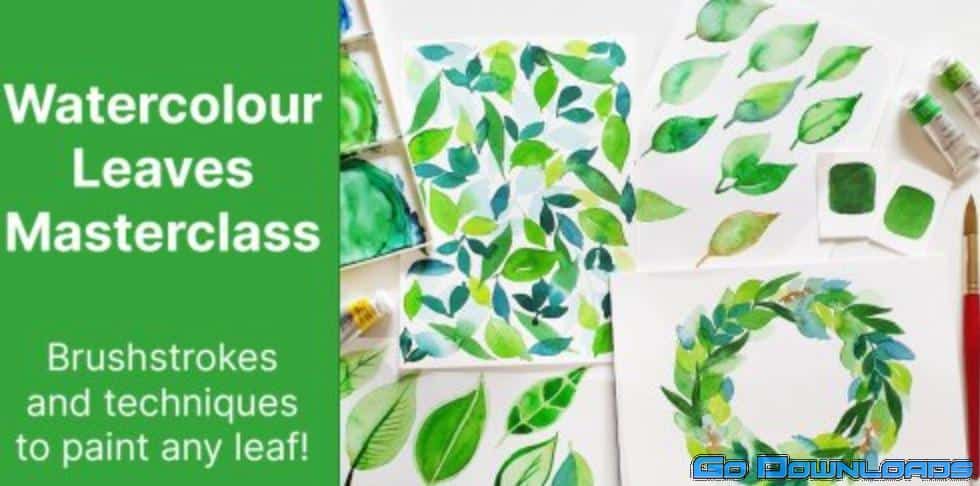 Watercolour Leaves Masterclass: How to Paint Loose Leaf Compositions