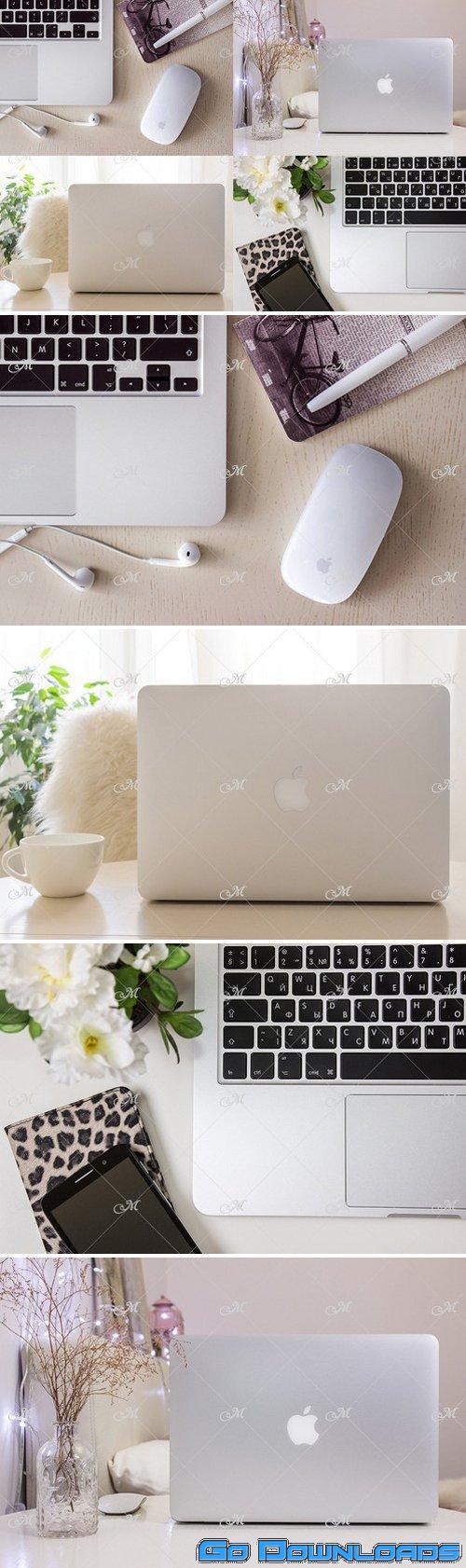 CM Macbook Mock-up Bundle Vol.1 JPEG 2349831 Free Download