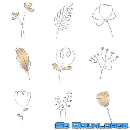 Collection of flower logo png Free Download