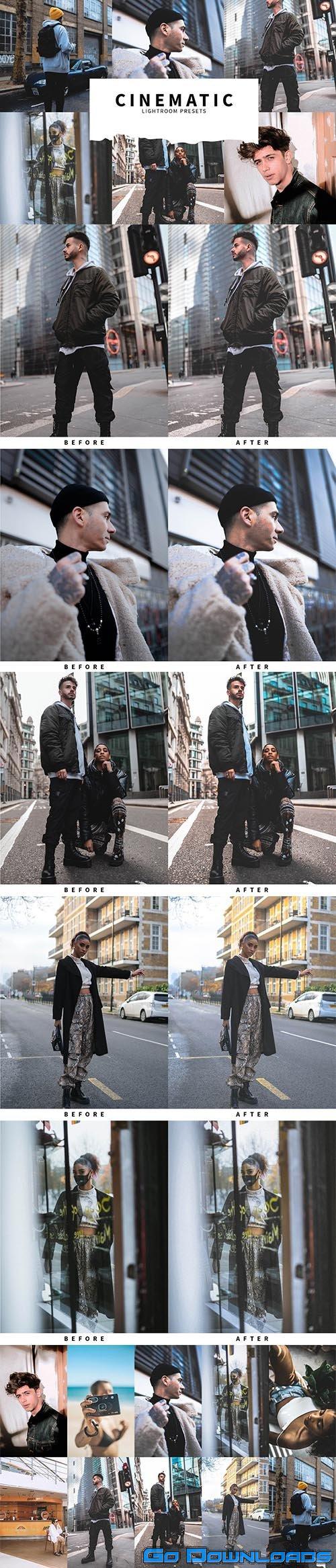 CreativeMarket 10 Cinematic Lightroom Presets 5978551 Free Download