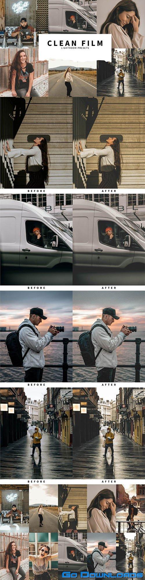 CreativeMarket 10 Clean Film Lightroom Presets 5978546 Free Download