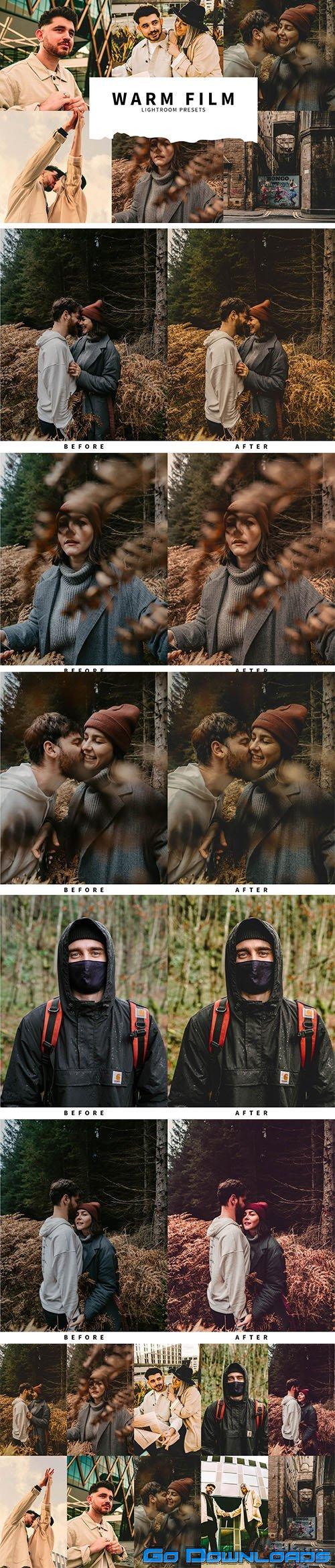 CreativeMarket 10 Warm Film Lightroom Presets 5978556 Free Download