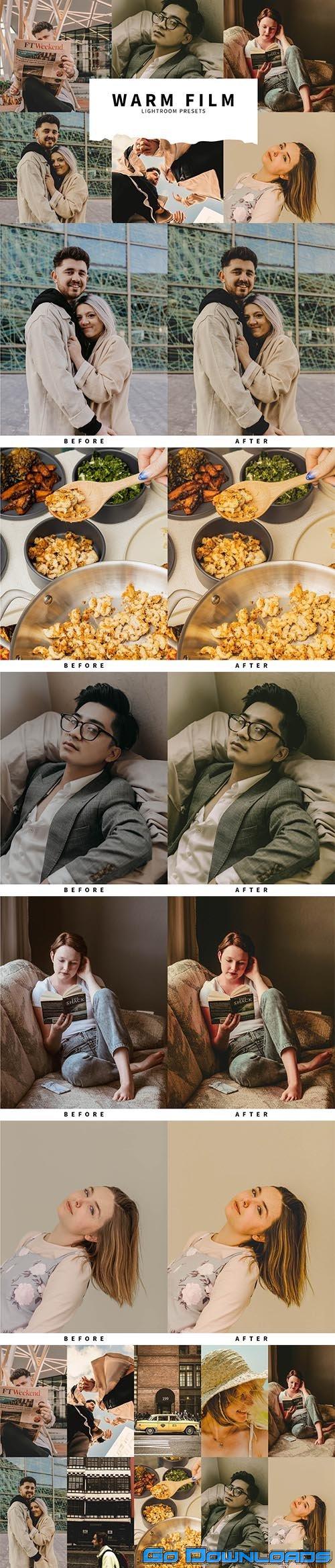 CreativeMarket 10 Warm Film Lightroom Presets 5978557 Free Download